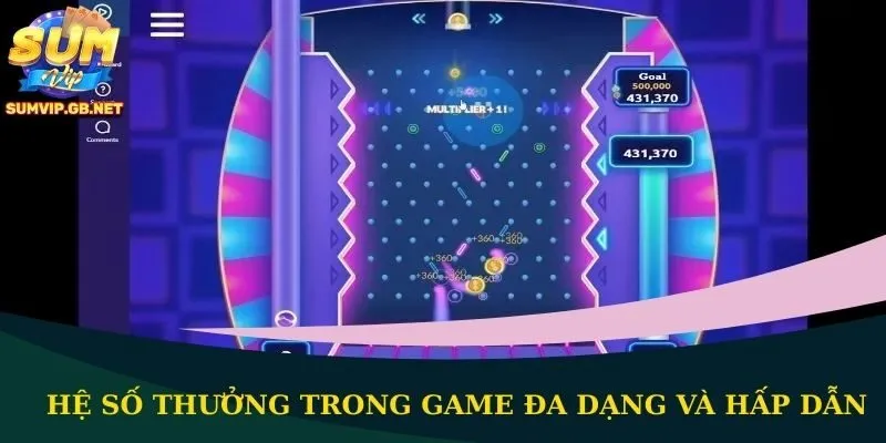 Mỗi bàn chơi trong game được cấu tạo chuyên nghiệp